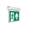 EDGE Recessed Ceiling Exit Running Man Sign Light | LED 3W 200lm | 6000K Daylight White | IP20 | 3hr Emergency Function