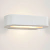 MELBURY Up Down Plaster Uplighter Wall Mounted Paintable Gypsum Indoor Light E14 SES