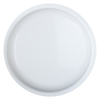 Front of SOHO 20W IP65 Small round ceiling or wall LED bulkhead light in white finish