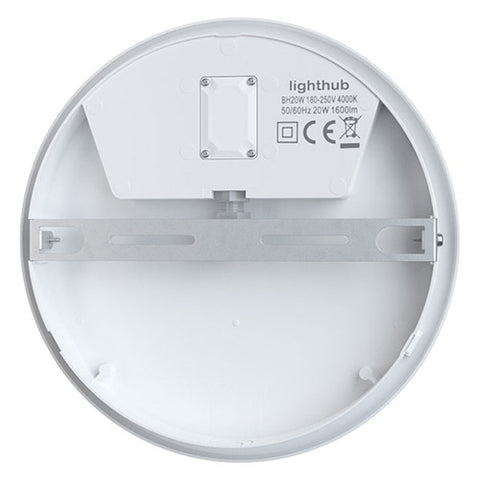 SOHO Compact Bulkhead Light Fitting | LED 20W 2000lm | CCT Tri-Colour | IP65 | 20cm