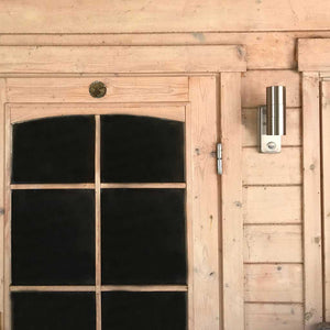 Up & Down Outdoor Porch Wall Light | IP44 GU10 | Stainless Steel | PIR Motion Sensor