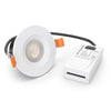 STRATA ONE | Tri-Colour CCT | LED Fire Rated Downlight | Dimmable 6W 600lm | IP65 | White