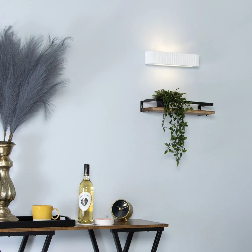 MELBURY E14 Paintable Plaster Uplighter Fitting | Up Down Light ...