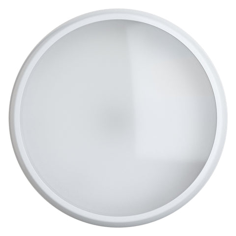 EUSTON Slim Bulkhead Light Fitting | LED 14W 1000lm | 4000K Neutral White | IP54 | 3hr Emergency Function