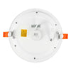 Slim Flat Recessed Round Downlight Fitting | LED 18W 1710lm | CCT Tri-Colour | IP44
